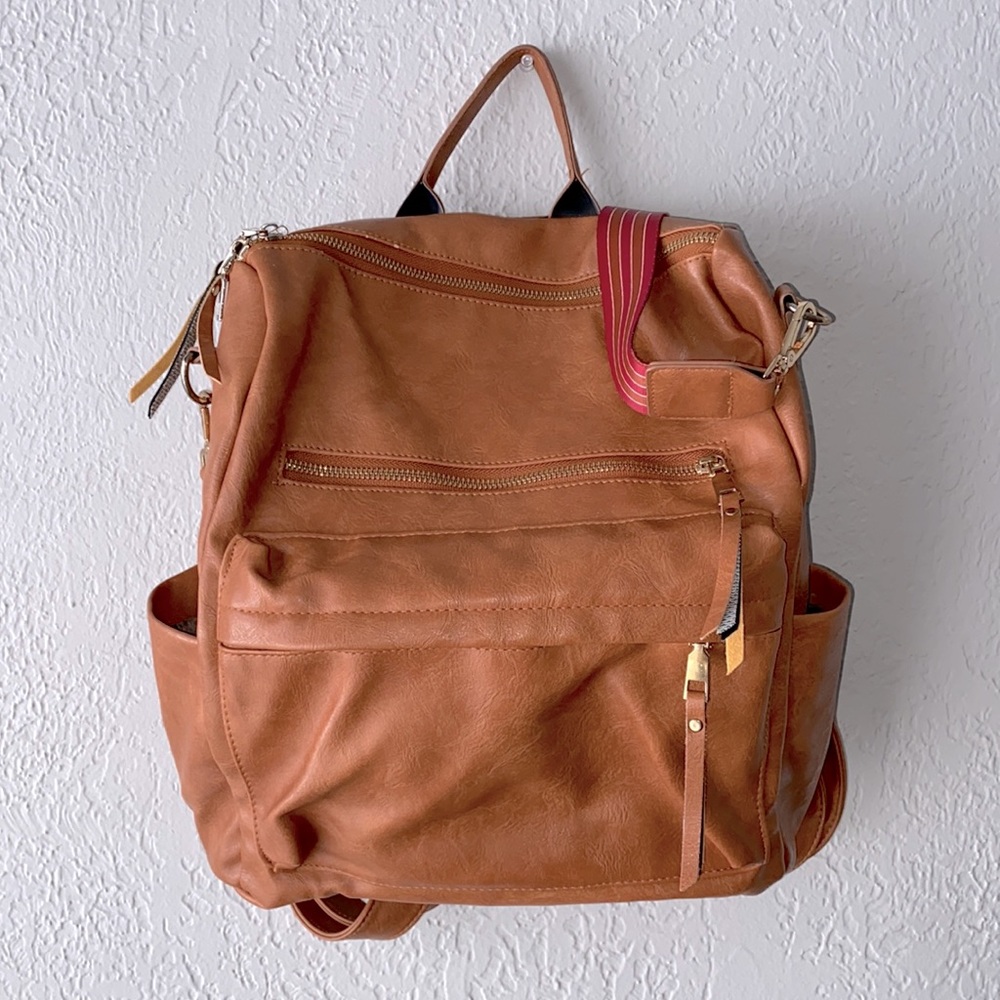 Large backpack purse